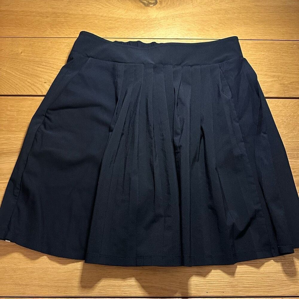 Bogner Black A-Line Skort